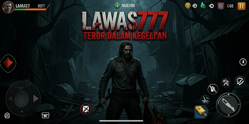 Tampilan menyeramkan dari gameplay <strong>LAWAS777</strong> yang menegangkan.
