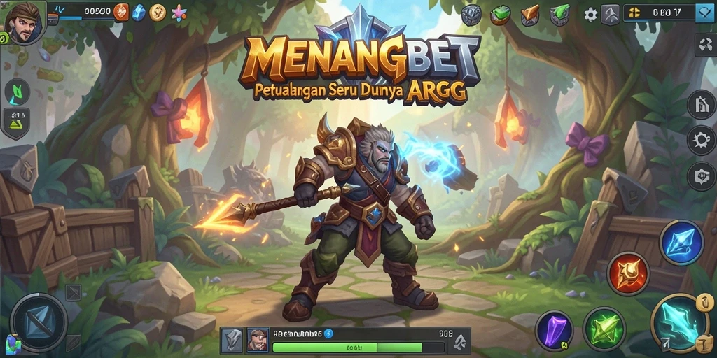 Tampilan gameplay mendebarkan di dunia ARPG MENANGBET.